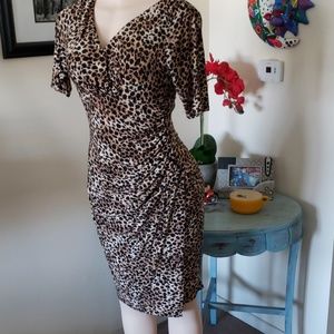 Leopard dress size 4